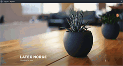 Desktop Screenshot of latex-norge.com